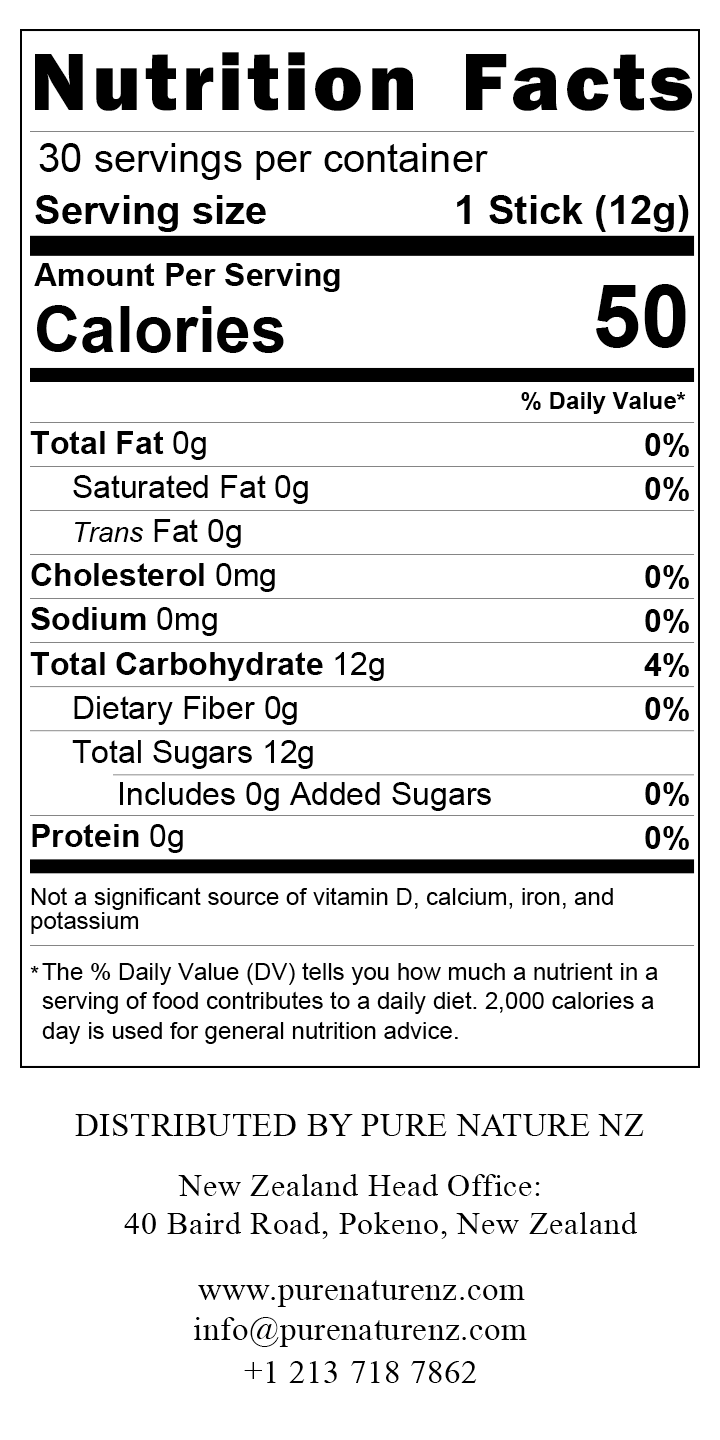 Raw Honey Stick | Manuka Honey Stick | Pure Nature NZ